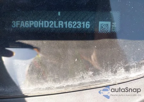 2020 Ford Fusion Se from USA, damaged, VIN 3FA6P0HD2LR162316